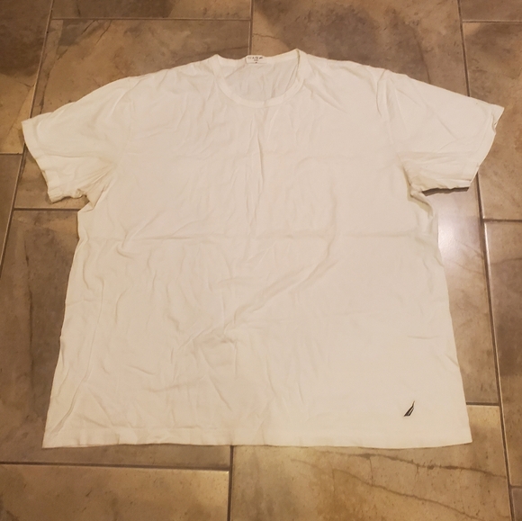 Nautica T-Shirt white cotton - Picture 1 of 5